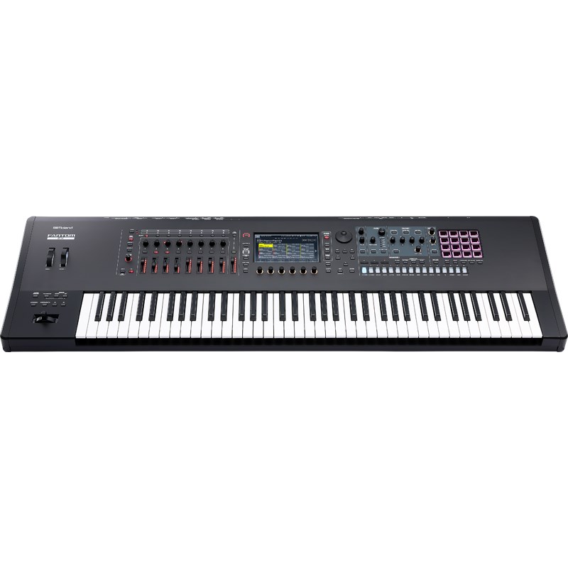 イケベ楽器楽天ショップのFANTOM-7EX (76鍵盤) MUSIC WORKSTATION ローランド シンセサイザー ※配送事項要ご確認 Roland (新品)｜アングル2