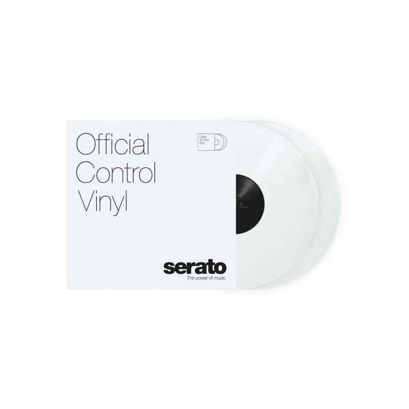 12 Serato Control Vinyl [Clear] 2枚組 セラート コントロール バイナル SCV-PS-CLE-2 (12インチサイズ) serato (新品)