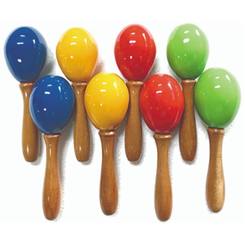 ■商品紹介小さな手にも握りやすいコンパクトなサイズのマラカスです。サイズ：5 × 15 cmカラー：青・黄・赤・緑材質：木製原産国：インドネシア※商品画像のカラーの中から1ペア（2個）のお届けとなります。※カラーはご指定頂けません。検索キーワード：イケベカテゴリ_パーカッション_マラカス_SoundKing_新品 SW_SoundKing_新品 JAN:4560259054675 登録日:2025/05/14 パーカッション