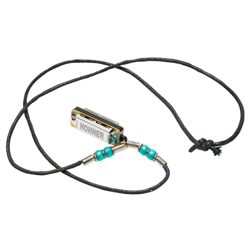 Mini Harmonica Necklace (Light Blue) Hohner (アウトレット 美品)