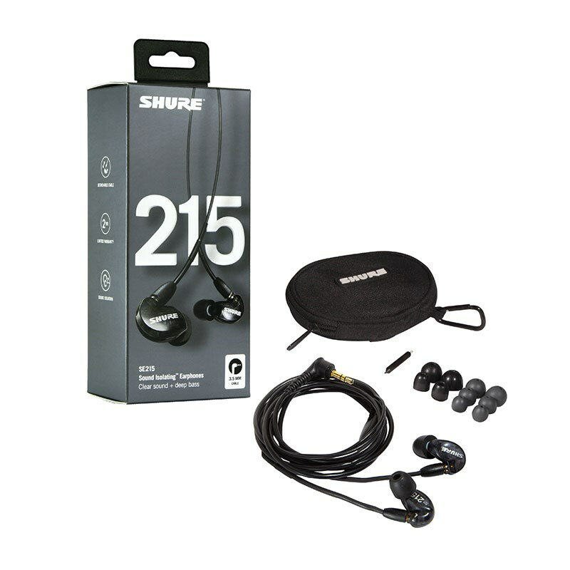 SE215-K-A(トランスルーセントブラック...の紹介画像2