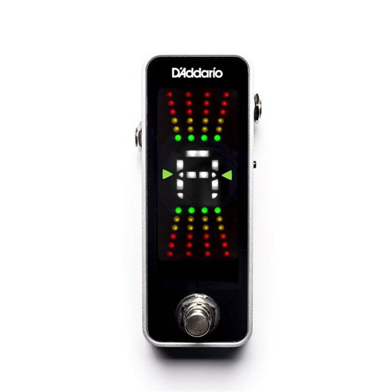 ■商品紹介明るく大きな液晶を搭載し、視認性に優れたペダルチューナー！Planet Waves by D'Addario （プラネットウェイヴス by ダダリオ）圧倒的なレスポンスを誇る32Bitの高速プロセッサーを搭載したペダルチューナー、 PW-CT-20が登場です。アルミを採用した筐体はデザイン性にもこだわり、傾斜角のついた大型スク リーンと高輝度LEDを採用することで高い視認性を確保しました。クイックかつ正確なチューニング性能 を誇り、415〜475Hzと幅広いキャリブレーション設定が可能です。True-Bypass仕様で、音質に影響 することなく自宅やスタジオ、ステージでも活躍するペダルチューナーです。・32-bit 高速プロセッサー搭載・True-Bypass仕様・高輝度LED採用・視認性に優れた大型スクリーン搭載・キャリブレーション幅 415Hz~475Hz・DC9Vセンターマイナス / 9Vバッテリー対応（006P）検索キーワード：イケベカテゴリ_楽器アクセサリ_チューナー・メトロノーム_チューナー（一般）_D’Addario_新品 SW_D’Addario_新品 JAN:0019954242435 登録日:2023/03/07 ダダリオ