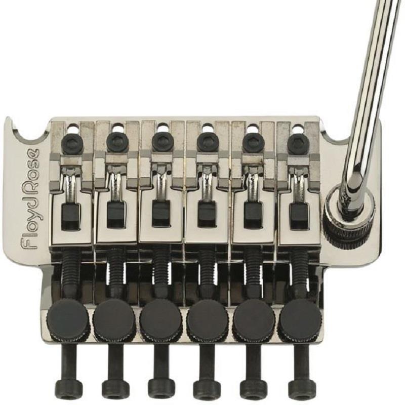 ■商品紹介Floyd Rose Original Tremolo System世界中で愛用されているロック式トレモロです。ナット側とブリッジ側で弦をロックする画期的な構造で、チューニングの狂いを最小限に抑える事が可能です。質量の大きいユニットが生み出すその独特な音色と、これまでなかった音程差の大きいアーミングが可能です。セット内容：トレモロユニット、スタッド、スプリング、アーム、他※ロックナットは別売です。検索キーワード：イケベカテゴリ_楽器アクセサリ_ギター・ベース用パーツ_ギター用ブリッジ・サドル・トレモロパーツ_Floyd Rose_新品 SW_Floyd Rose_新品 JAN:4515303027310 登録日:2026/07/24 フロイドローズ フロイトローズ