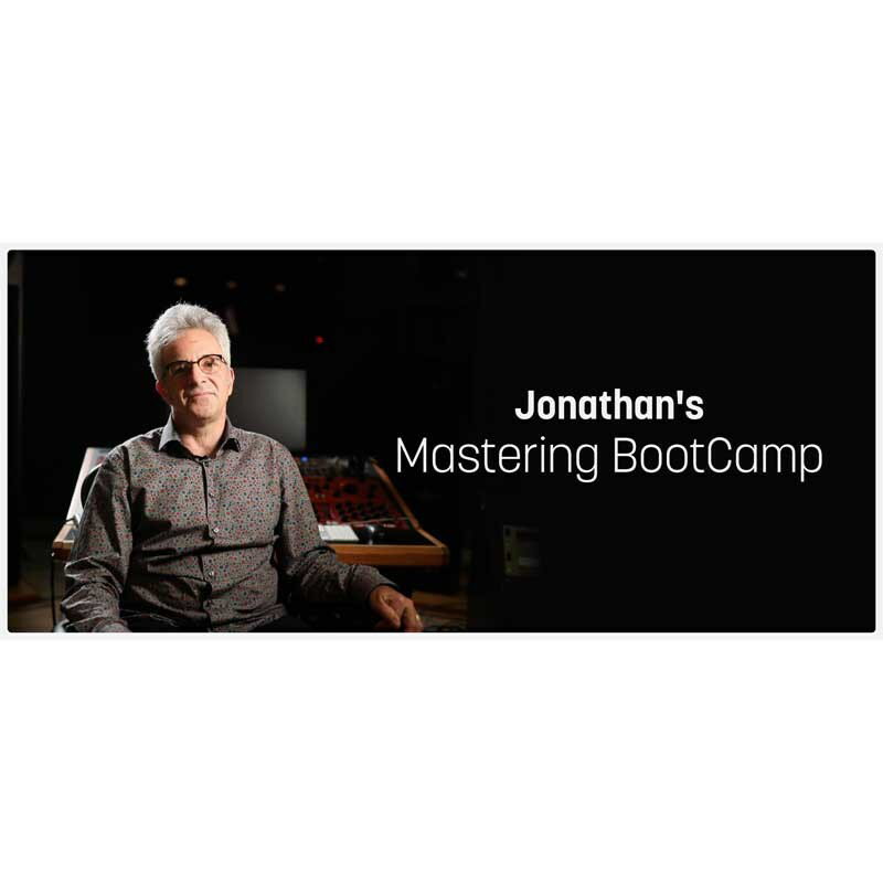 Jonathan’s Mastering Bootcamp【伝説的エンジニアによるマスタリング集中講座】 iZotope (新品)