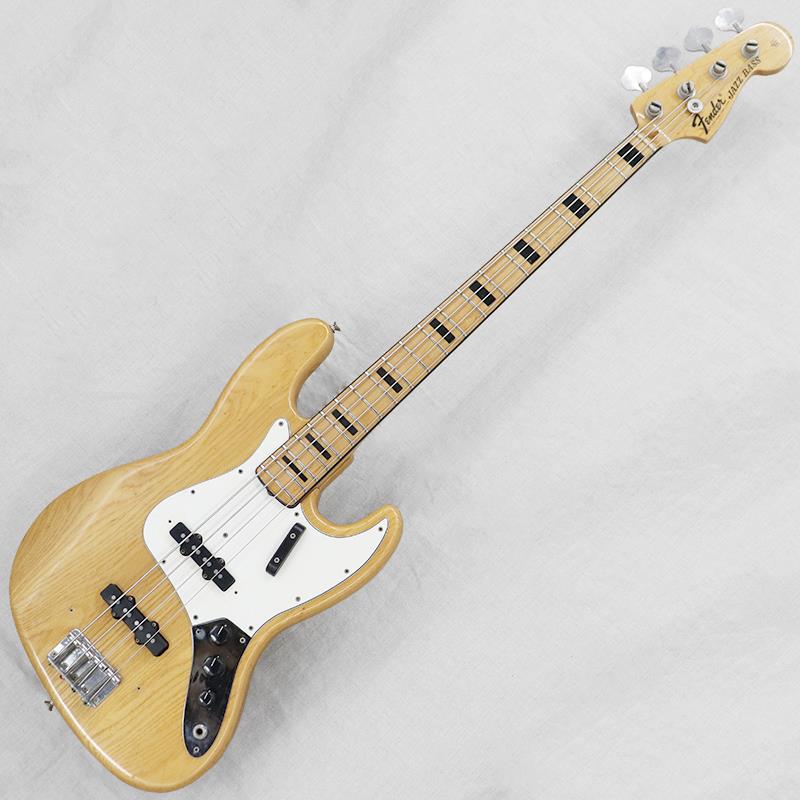 VINTAGE Jazz Bass '72 Black Block & Binding Natural/M Fender USA (�������...