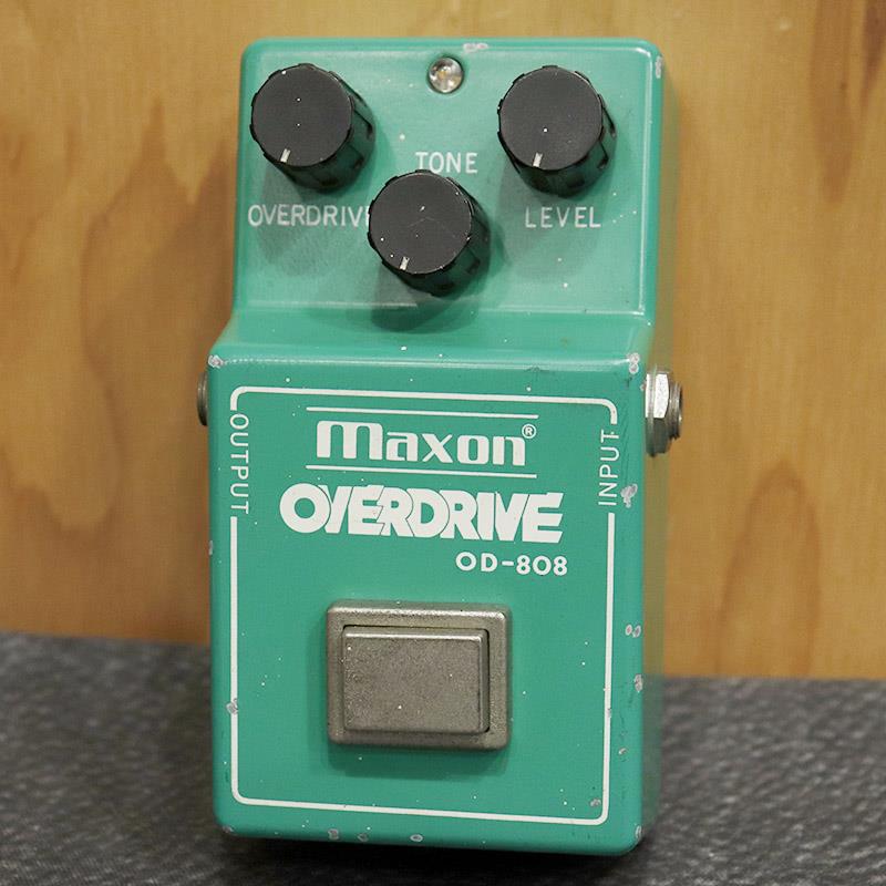 VINTAGE OD-808 Overdrive Large Case '80 MAXON (ヴィンテージ やや使用感あり)