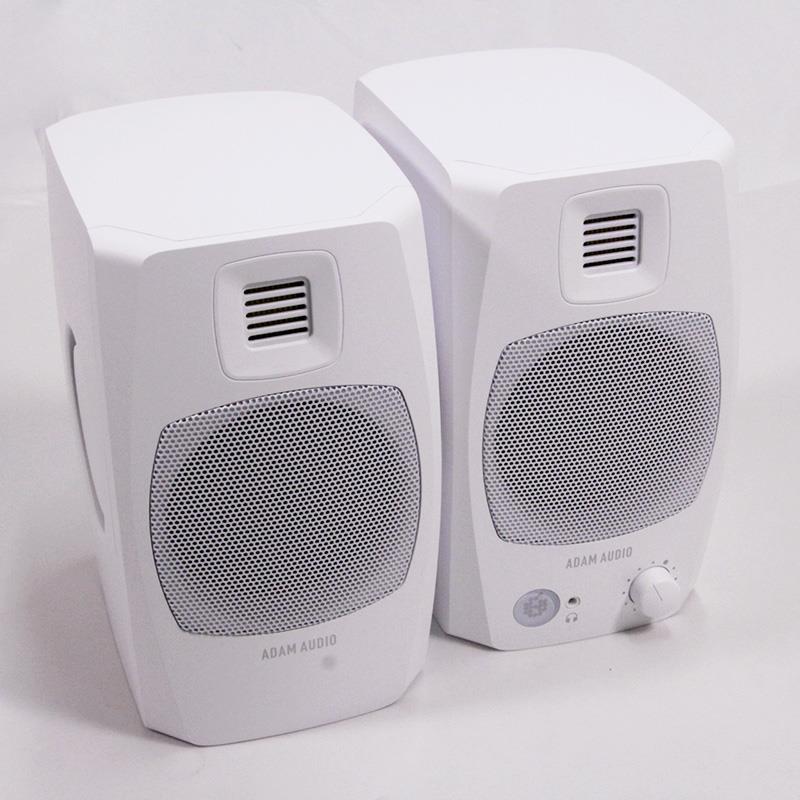 【秋のSUPER SALE】【開封アウトレット品】D3V WHITE (ペア)(アダム)(モニタースピーカー)(レコーディング・DTM)(デスクトップ・モニタースピーカー)(ホワイト) ADAM (アウトレット 新品特価)
