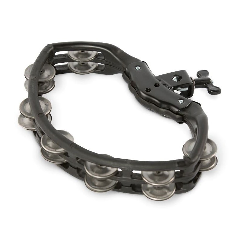 NSDT [ドラムマウントタンバリン / ブラック] NATAL (新品)