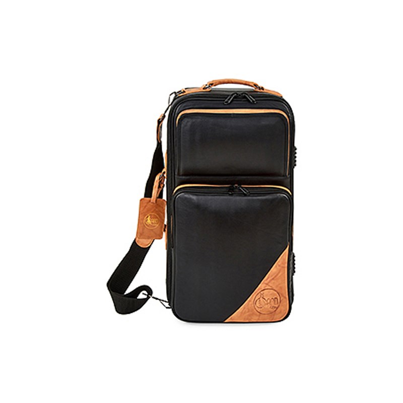 ガードバッグス / エリート シリーズ 5-ECLK トランペット用 トリプル ケース / ブラック レザー・ブラウン レザー トリム GARD BAGS (新品)