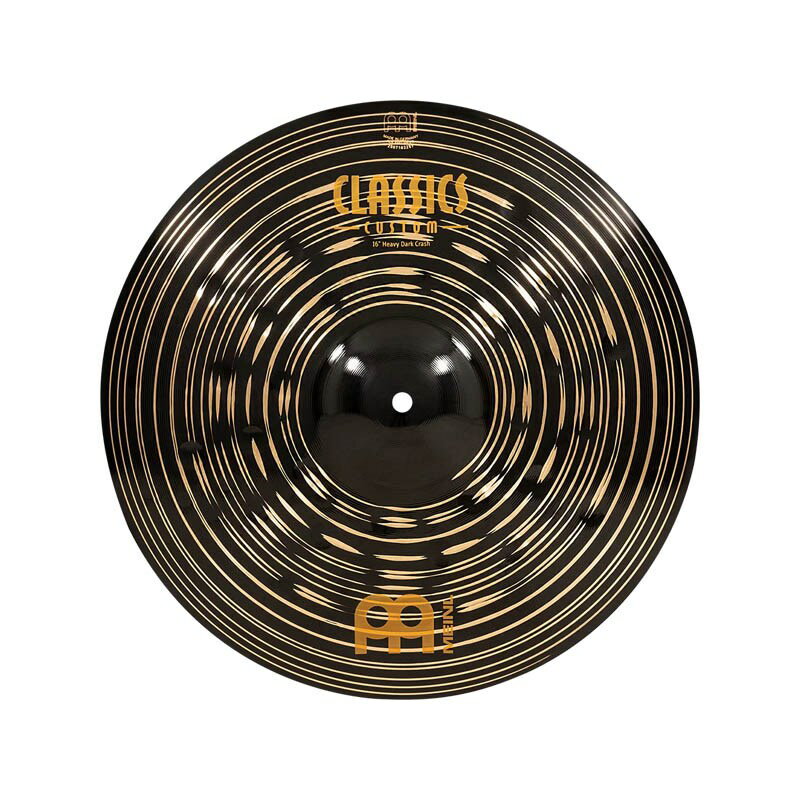 Classics Custom Dark Heavy Crash 16 [CC16HDAC] MEINL (Vi)