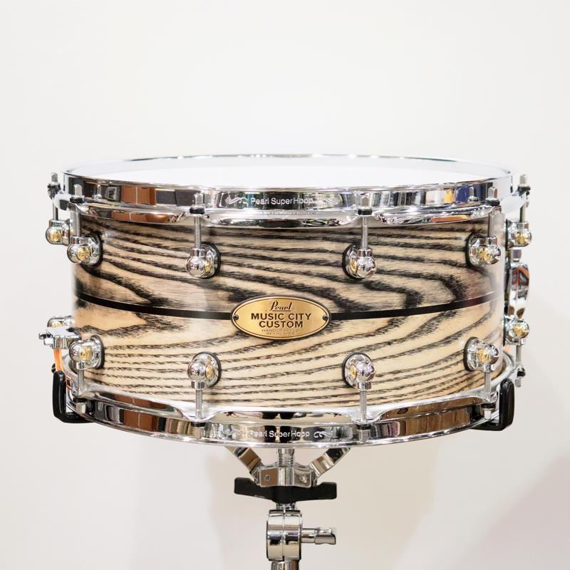 MCCA1465S/C #1010 [Music City Custom / Solid Ash 14''×6.5'' - Two Tone Ash w/Ebony Inlay] Pearl (新品)