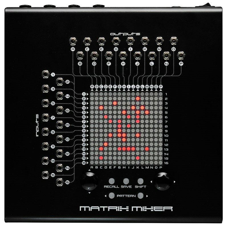 Matrix Mixer【モジュラーシンセ用ミキサー】【お取り寄せ商品】 Erica synths (新品)