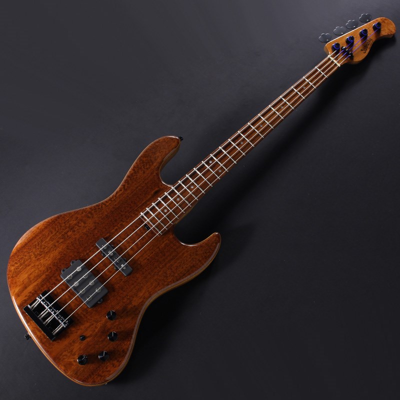 Limited Edition 2022 MasterBuilt 21-Fret MM-Style Bass 4st [Snakewood Top] Sadowsky Guitars ()