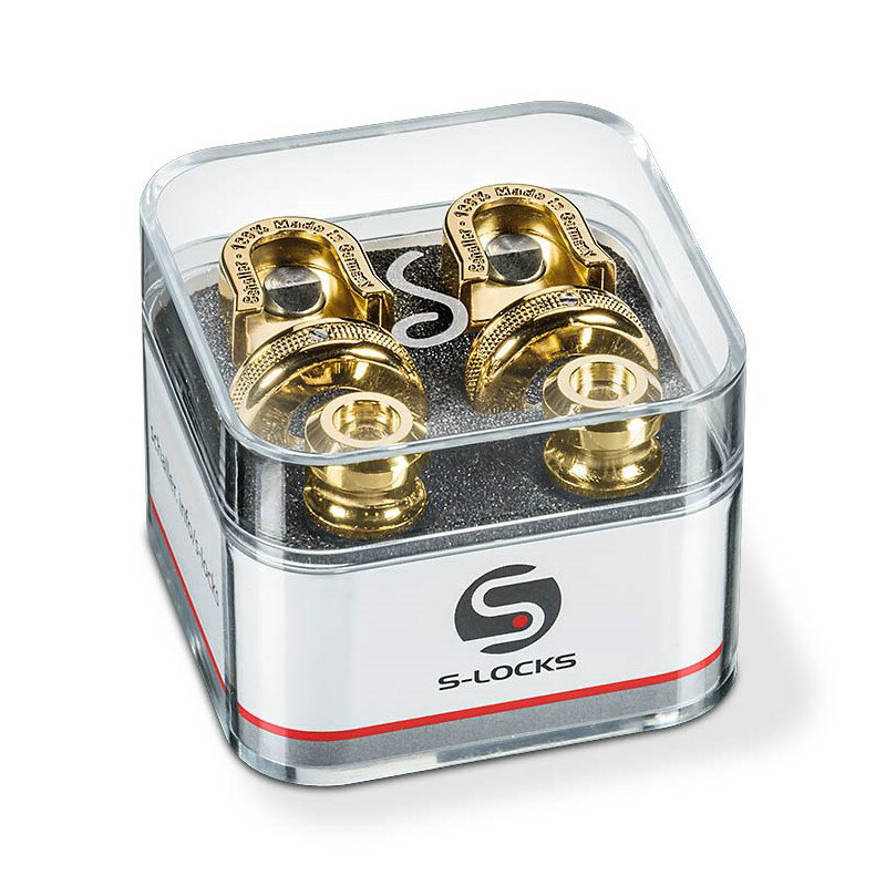 Strap Lock System S-Locks #14010501/Gold Schaller (新品)