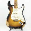 2024 Collection Time Machine 1957 Stratocaster Heavy Relic (Faded/Aged 2-Color S...