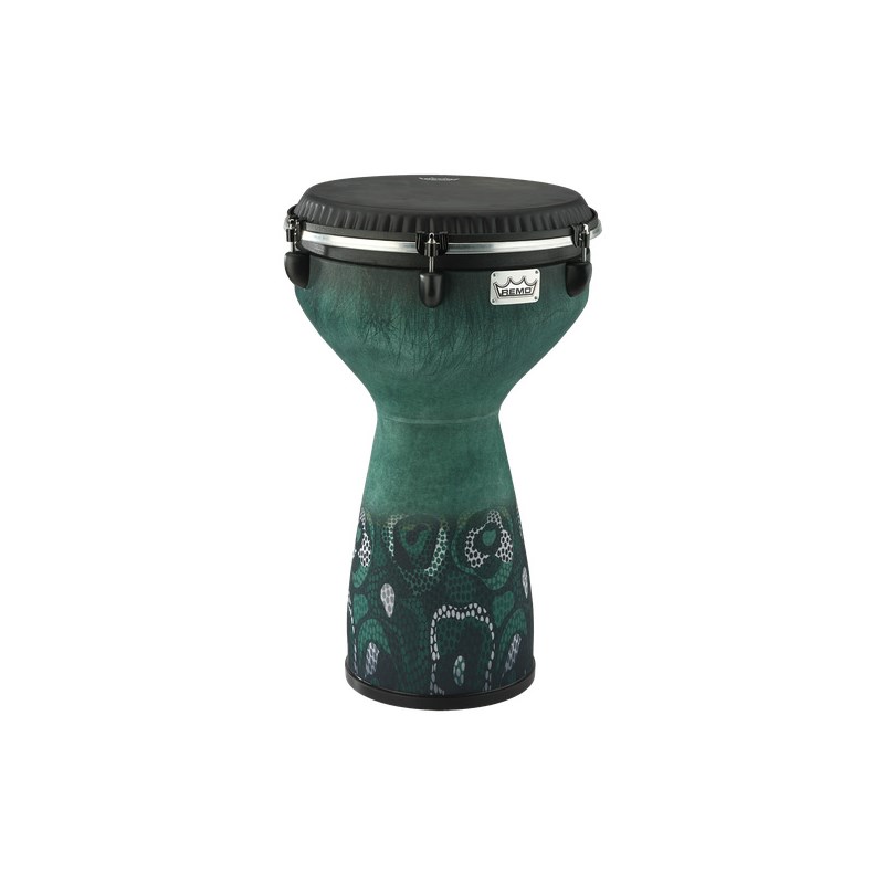 DJ-7113-61 [Flareout Djembe - Everglade Green 13] REMO (新品)