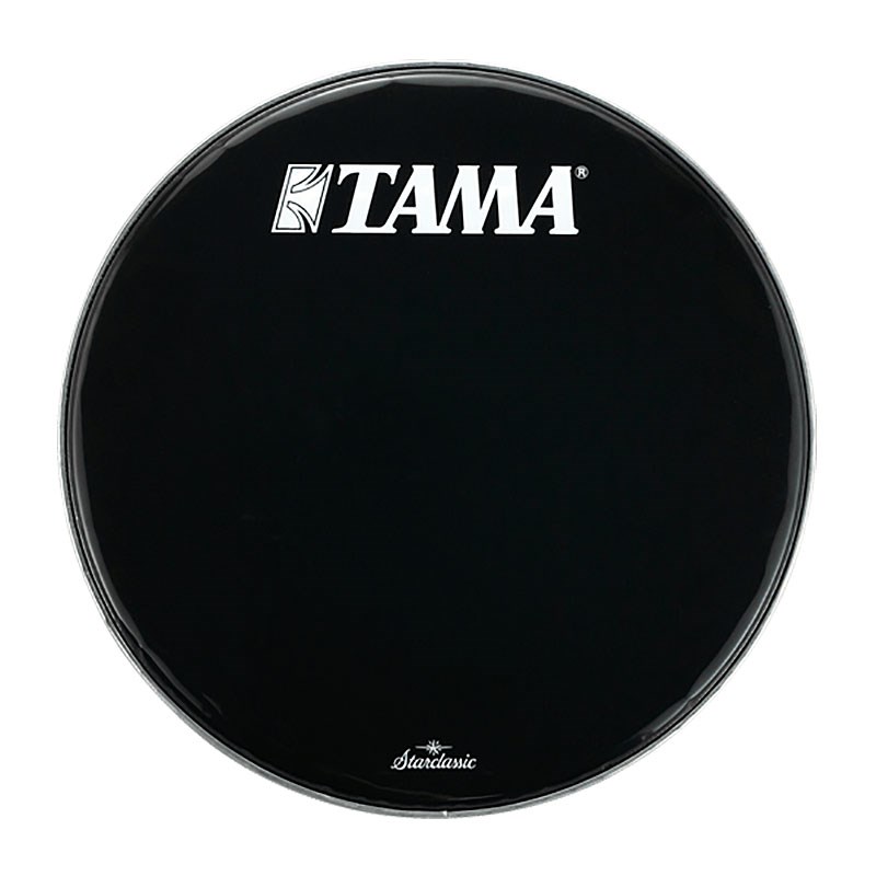 BK18BMTT [Black Heads TAMA & Starclassic logo / 18]【バスドラム用フロントヘッド】【お取り寄せ品】 TAMA (新品)