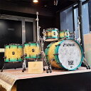 【イケベ楽器店創業50周年記念モデル】SQ2 System 5pc Drum Kit - Maple Vintage - Blue Burst on Scand...