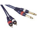 【創業50周年大決算SALE】TD-10PRC (RCAピン-フォンジャック)(ステレオペアケーブル)【在庫限り超特価!】 TRUE DYNA (新品)
