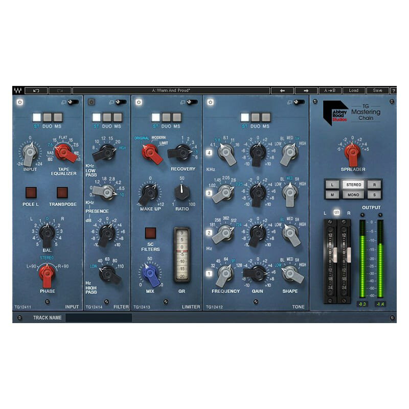 【限定プロモ】 Analog plugin Sale Abbey Road TG Mastering Chain オンライン納品 代引不可 WAVES 新品 