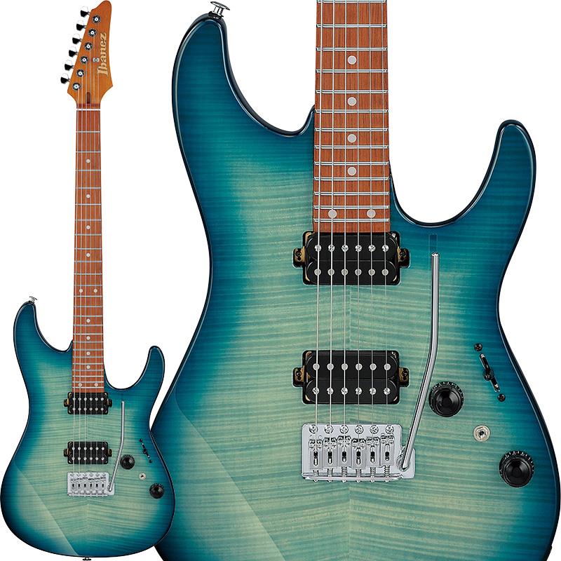 AZ Standard AZ24S1F-TXB (Transparent Turquoise Burst) Ibanez (����)