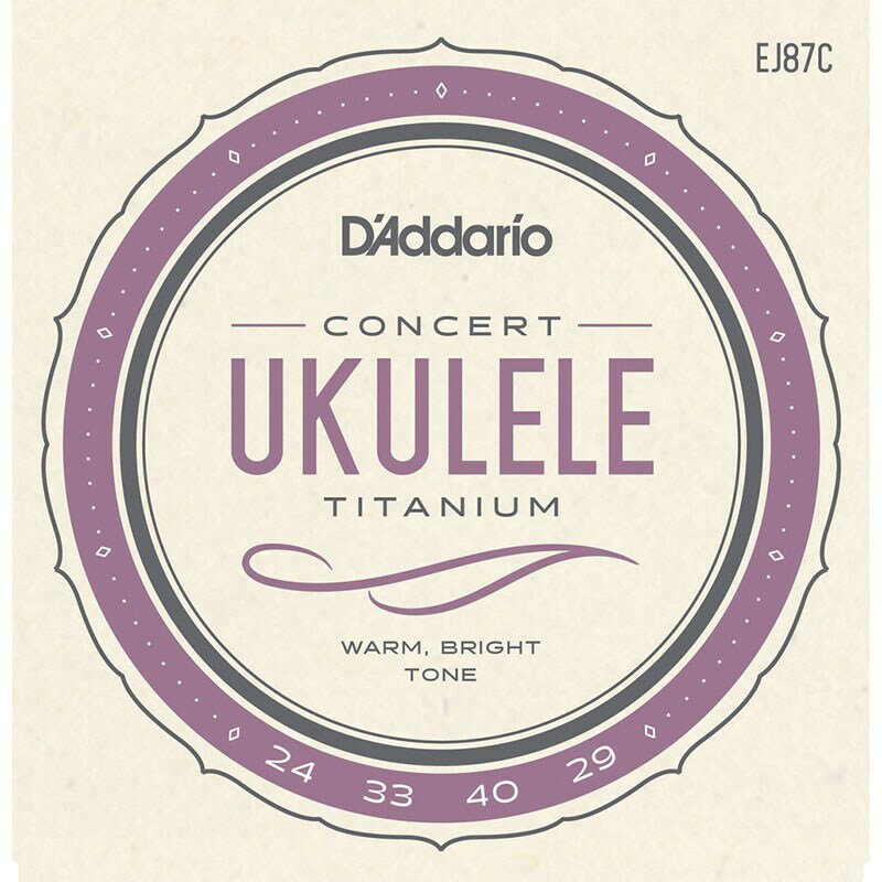 【初売りセール】【特価】EJ87C Concert Ukulele [ウクレレ弦] ダダリオ D’Addario (アウトレット 美品)