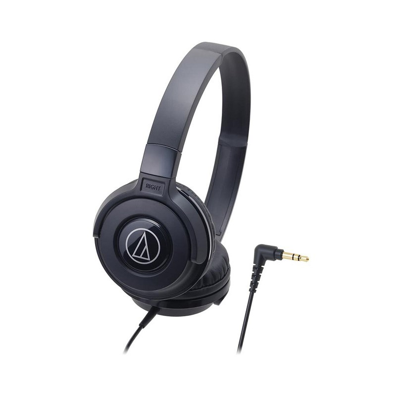 翌日配達 ATH-S100 BK 【ポータブルヘッドホン】(オーディオテクニカ) audio-technica (新品)