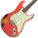 2023 Collection Time Machine 1960 Stratocaster Heavy Relic (Aged Fiesta Red over...