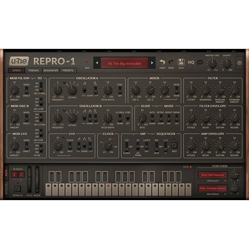 REPRO(オンライン納品) (代引不可) u-he（ユーヒー） (新品)