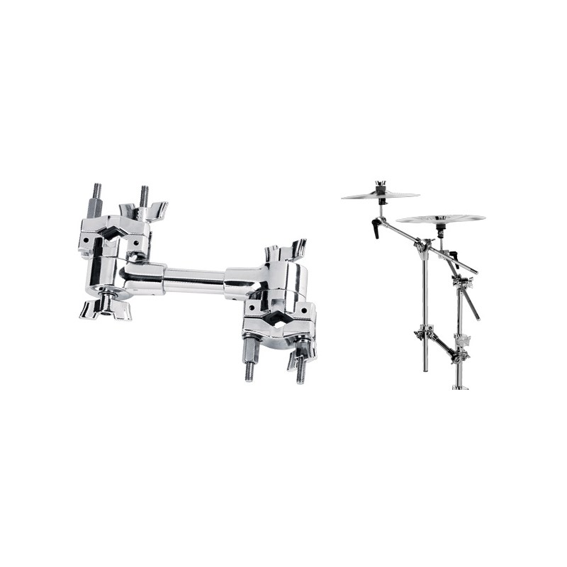 ■商品紹介dw/Clampダブルアングル調整可能な「V」クランプ。全長7インチ。メモリーロック付属※画像右側はセッティングイメージです。検索キーワード：イケベカテゴリ_ドラム_アダプター・ホルダー_dw_新品 SW_dw_新品 JAN:0647139144818 登録日:2020/10/27 アダプター