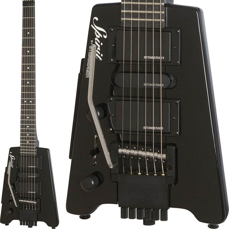 Spirit GT-PRO Deluxe Left-Handed (BLK)【特価】 STEINBERGER (アウトレット 美品)