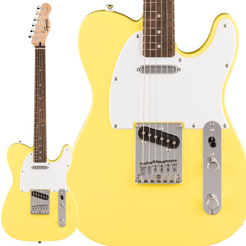 Squier Sonic Telecaster (Canary Yellow / Laurel Fingerboard) Squier by Fender (新品)