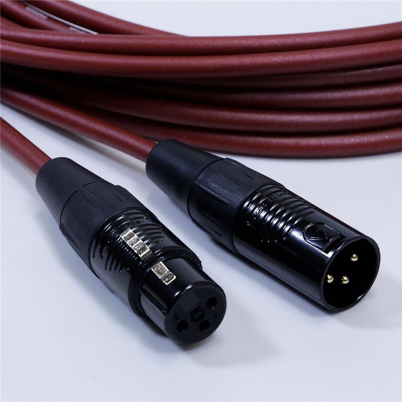 イケベ楽器楽天ショップの翌日配達 【決算売り尽くしセール】PASSGO RED XLR Cable (1.5m)(パスゴーレッド)(マイクケーブル/ラインケーブル)(XLRメス-XLRオス)(XLR(F)-XLR(M))(日本製) Noah’sark (新品)｜アングル2