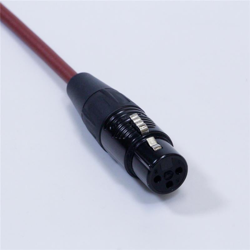 イケベ楽器楽天ショップの翌日配達 【決算売り尽くしセール】PASSGO RED XLR Cable (1.5m)(パスゴーレッド)(マイクケーブル/ラインケーブル)(XLRメス-XLRオス)(XLR(F)-XLR(M))(日本製) Noah’sark (新品)｜アングル3