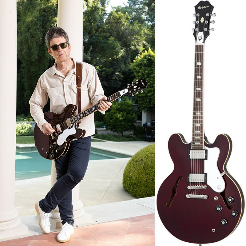 Noel Gallagher Riviera (Dark Wine Red) Epiphone (新品)