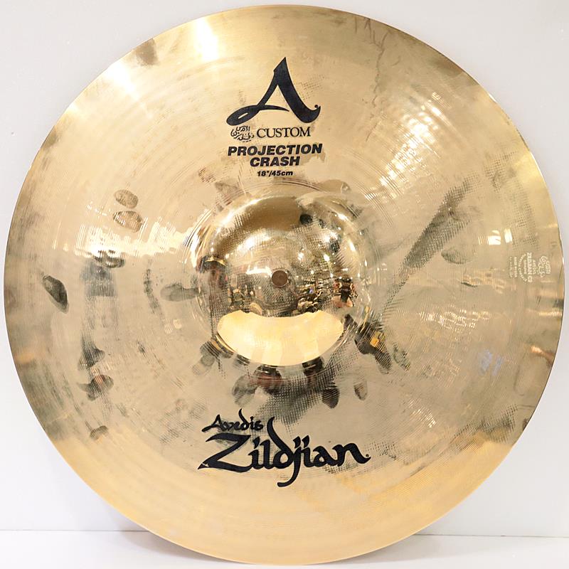 USED 中古 A Custom Projection Crash 18''  Zildjian (ユーズド やや使用感あり)