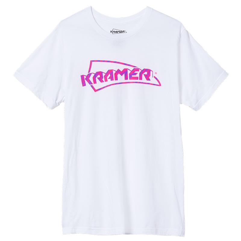 翌日配達 【新楽器応援セール】 Kramer Tiger Stripe Tee (White) (Medium) GA-KTSWTMD Gibson (新品)