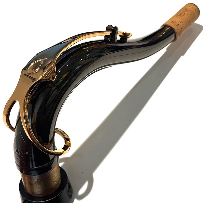 USED 中古 テナーサックス用ネック オレッグ(Oleg) ブラックニッケルメッキ その他ブランド(管楽器・吹奏楽器) (ユーズド やや使用感あり)