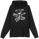 Slash 'Skully' Pullover Hoodie (Black) (Medium) GA-SLSH-SKLFZ-BLK-MD Gibson (新品)(2)