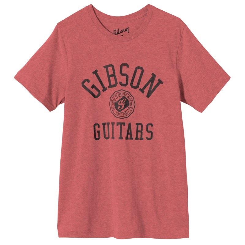Collegiate Tee (Heather Red) (Large) GA-TEE-COLG-RED-LG Gibson (新品)