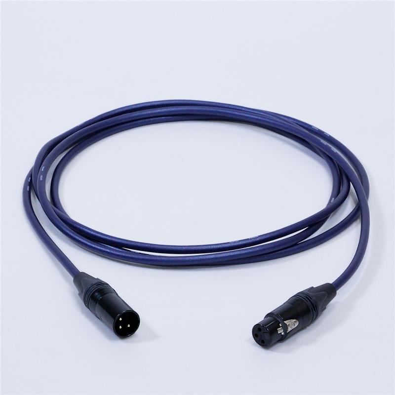 麥克風線 - 翌日配達 PASSGO BLUE XLR Cable (1.5m)(パスゴーブルー)(マイクケーブル/ラインケーブル)(XLRメス-XLRオス)(XLR(F)-XLR(M)) Noah’sark (新品)