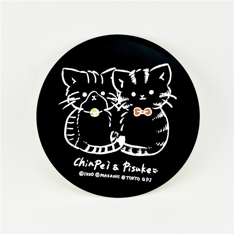 IKUO×MASASHI ビックステッカー（ブラック） Ikebe Original (新品)