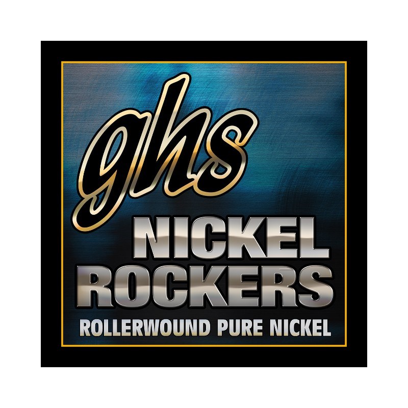 ■商品紹介タイトでパワー感溢れるghs 〜 GHS Nickel Rockers Series ピュアニッケルゲージをローラーでつぶす事により、マイルドなトーンと滑らかな指触りを実現。エリックジョンソンやスティーヴィーレイヴォーン等トップミュージシャンの愛用でも有名。 ＊ゲージ 【R+RL】10-46 : 010-013-017-026-036-046＊パッケージの切り替えに伴い、現在、新旧のパッケージが混在しておりますが、製品自体に違いはございません。また、パッケージをお選びになることはできかねますので予めご了承下さい。検索キーワード：イケベカテゴリ_楽器アクセサリ_弦_エレキギター弦_GHS_新品 SW_GHS_新品 JAN:0737681001728 登録日:2014/03/22 エレキギター弦 ギター弦 エレキ弦