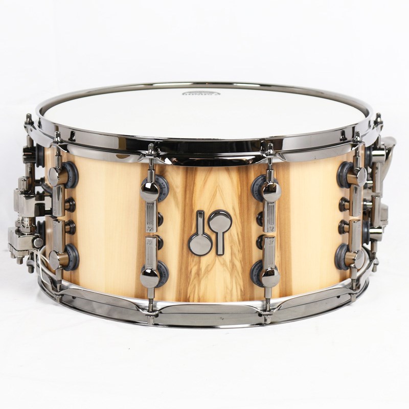 ͲޤSQ2 14x7 Birch Heavy Snare Drum - American Walnut / Black Parts SONOR ()