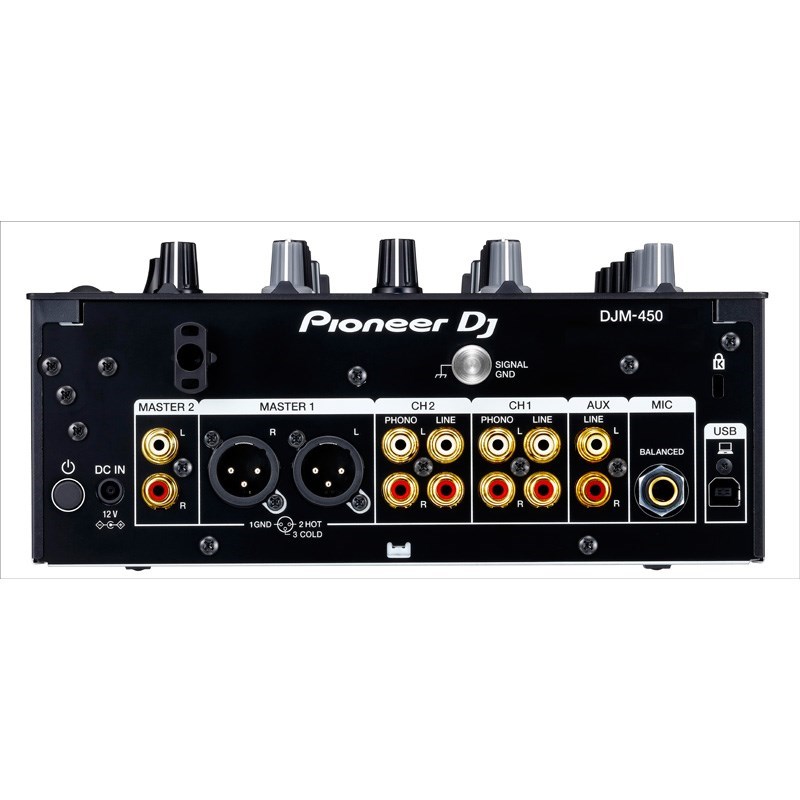 イケベ楽器楽天ショップのDJM-450 + コントロールヴァイナルRB-VD2-W + 高品質USBケーブルSET Pioneer DJ (新品)｜アングル3