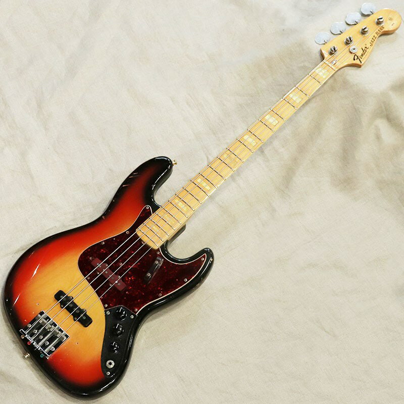 Jazz Bass '76 Neck mid70's Alder Body Sunburst/M Fender USA (ヴィンテージ やや使用感あり)