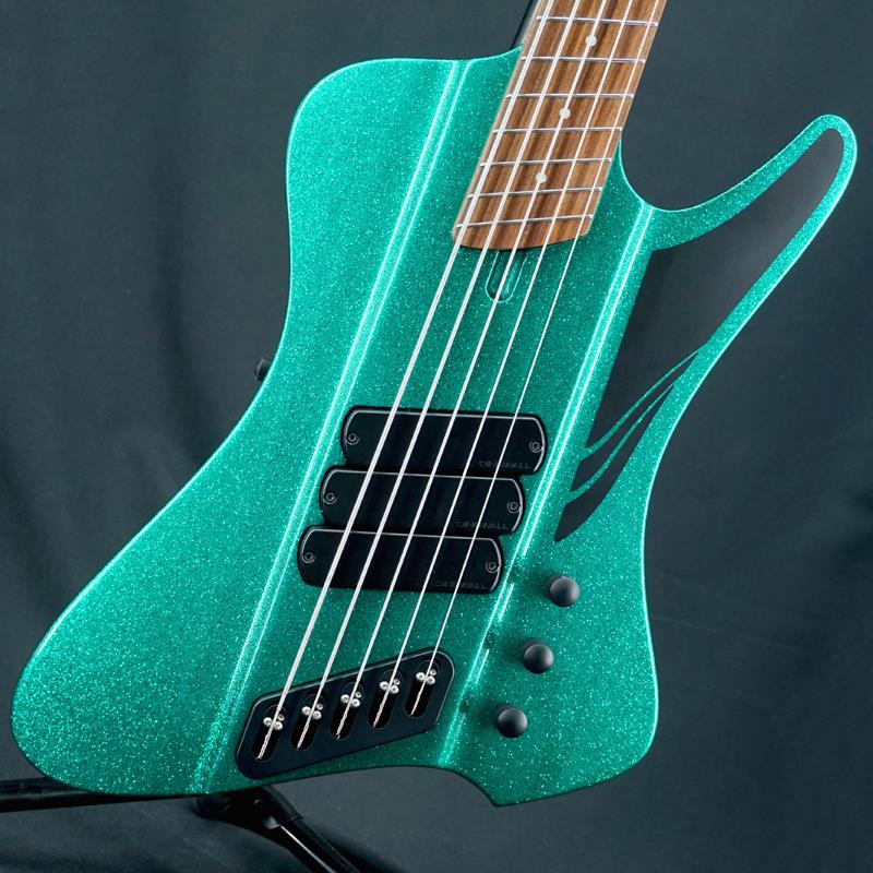USED 中古 D-Roc Standard 5strings (Gloss Metalflake Aquamarine) DINGWALL (ユーズド 美品)