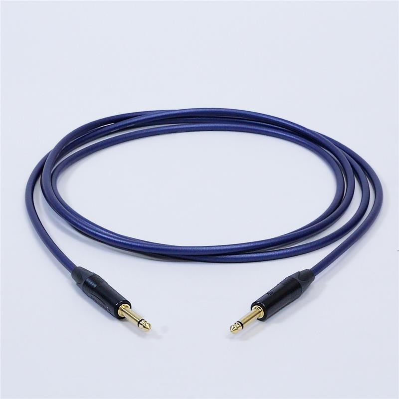 翌日配達 PASSGO BLUE TS PHONE Cable (3.0m)(パスゴーブルー)(ラインケーブル/ギターケーブル/楽器用ケーブル)(Phone-Phone)(6.3(2極)-6.3(2極)， ストレート-ストレート)(日本製) Noah’sark (新品)