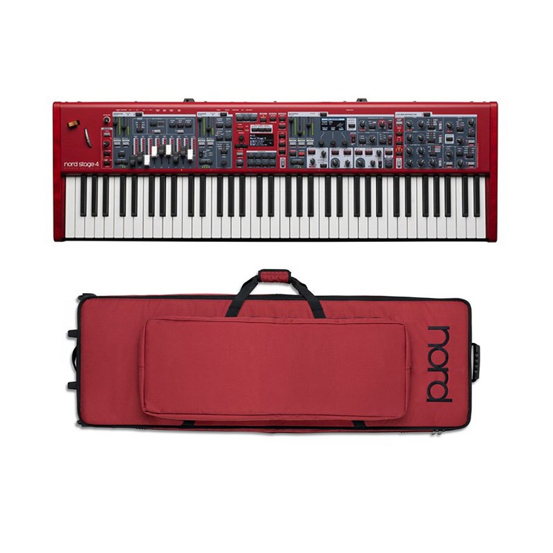 Nord stage4 73+SOFT CASE STAGE / PIANO 73 (with Wheel)【専用ソフトケースセット】※配送事項要ご確認 Nord（CLAVIA） (新品)