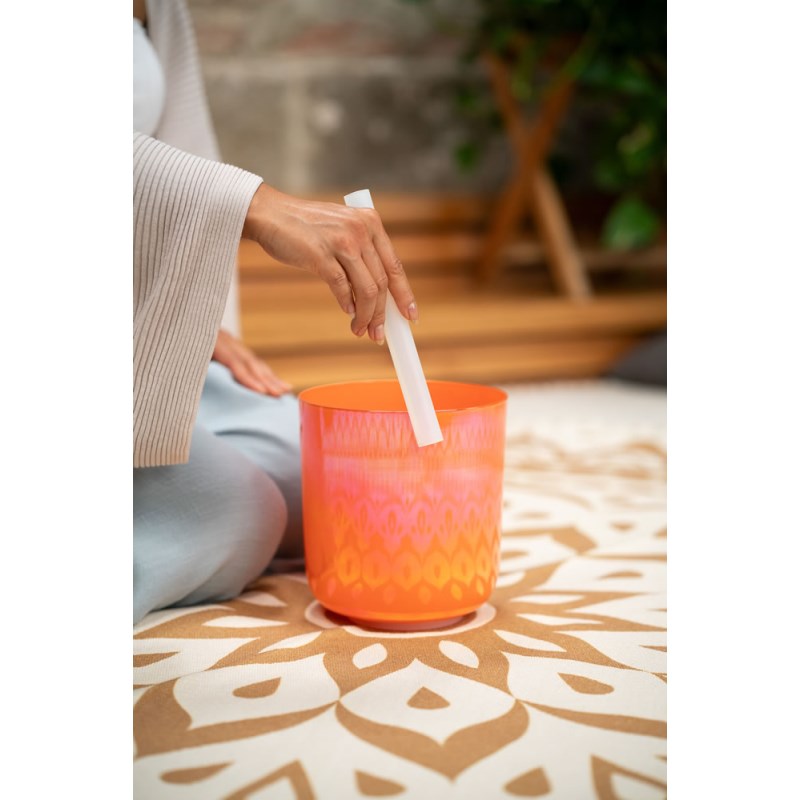 ECSB67C4OR [Essence Crystal Singing Bowls 6.7'' / Root Chakra - C4] MEINL (新品)